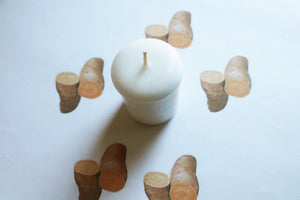 Candied Yams Scented Votive Candle, Wedding Candles, Birthday Candles, Candle Favors