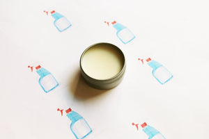 Window Cleaner Scented Lip Balm, Shea Butter Lip Balm, Lip Balm Tin