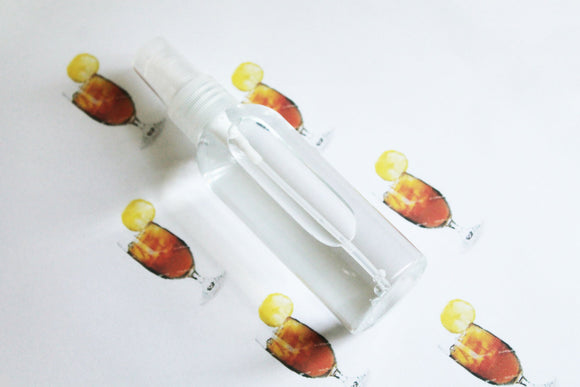 Lemon Tea Perfume Spray, Cologne, Perfume Bottle