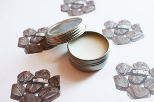 Chocolate Peppermint Patty Scented Lip Balm, Shea Butter Lip Balm, Lip Balm Tin