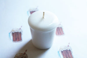 Root Beer Scented Votive Candle, Wedding Candles, Birthday Candles, Candle Favors