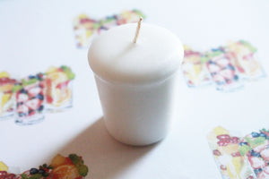 Fruit Cocktail Scented Votive Candle, Wedding Candles, Birthday Candles, Candle Favors