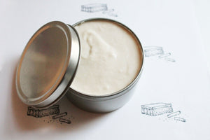 Chalk Whipped Body Butter, Scented Vegan Moisturizer, Whipped Lotion